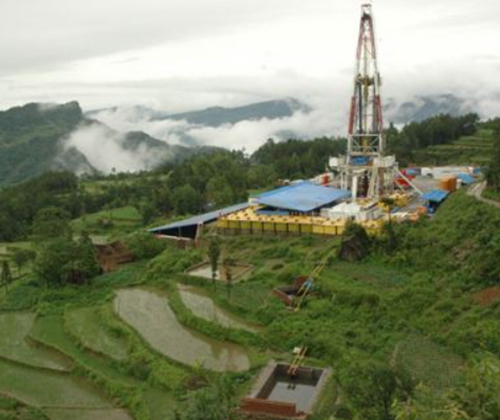 頁巖氣氣田的開采