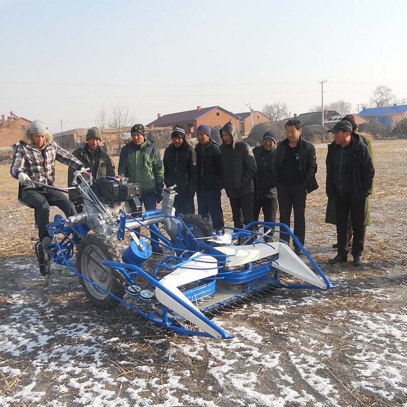 北垦农机在黑龙江召开芦苇割捆机演示会