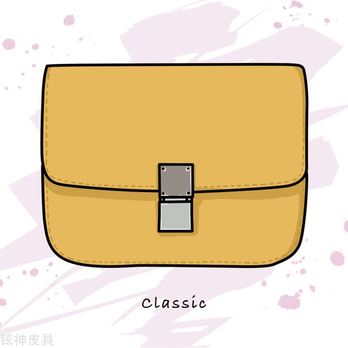 包包的设计灵感来自各种艺术