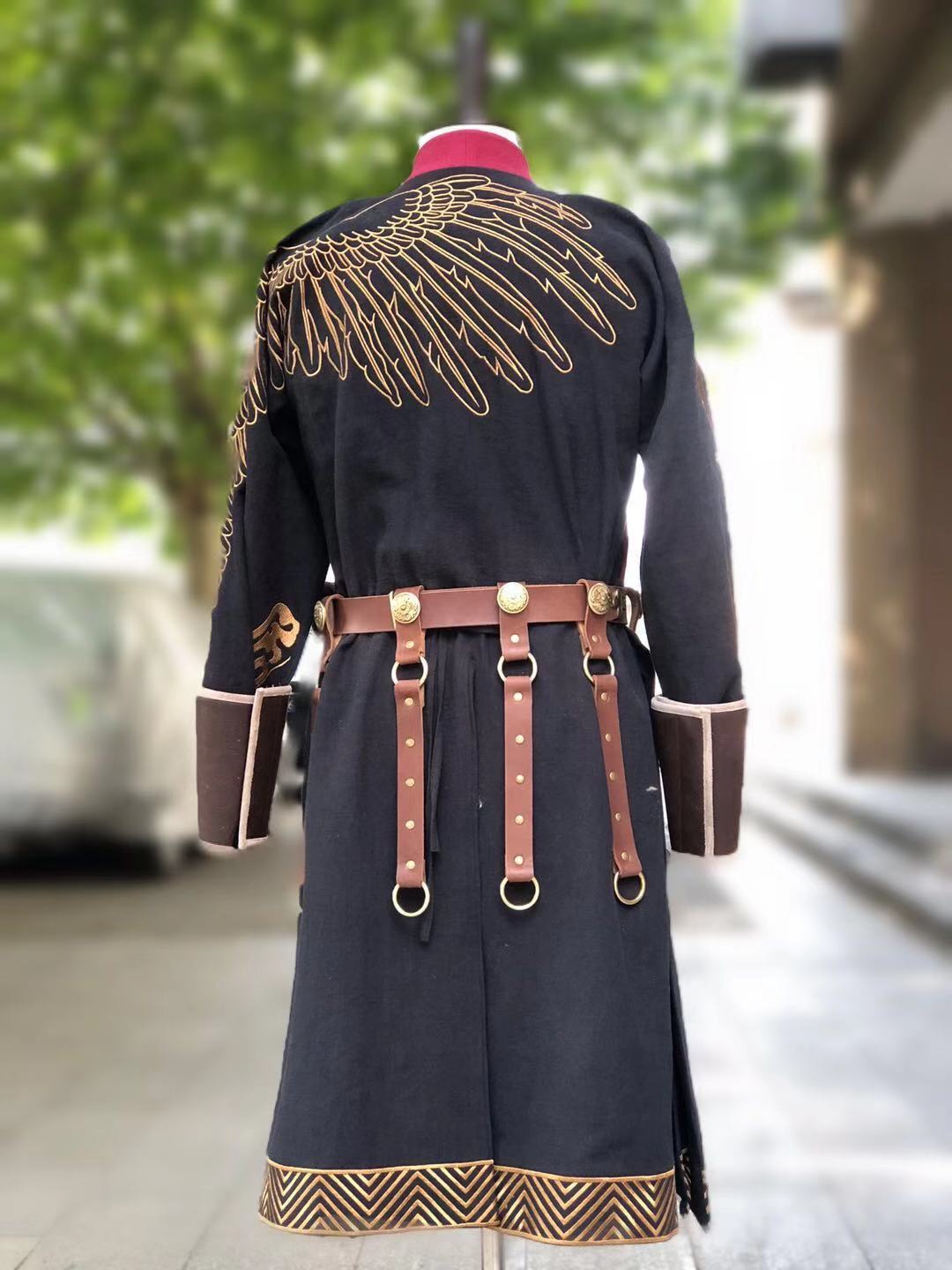 中国骑射联盟骑射服（男式后）