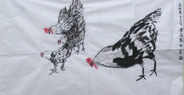 张再蓉绘画作品