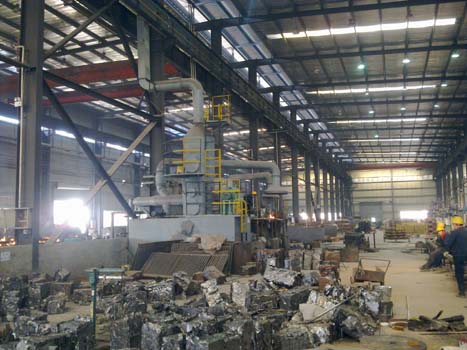 重庆方汀机械集团中频炉烟气处理工程