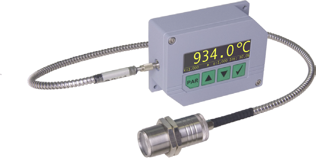 DIAS推出低价、短波、低温红外测温仪DGE44NVT， 测温范围75~1200°C