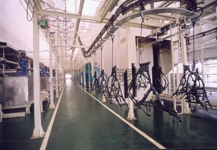 摩托车架电泳线