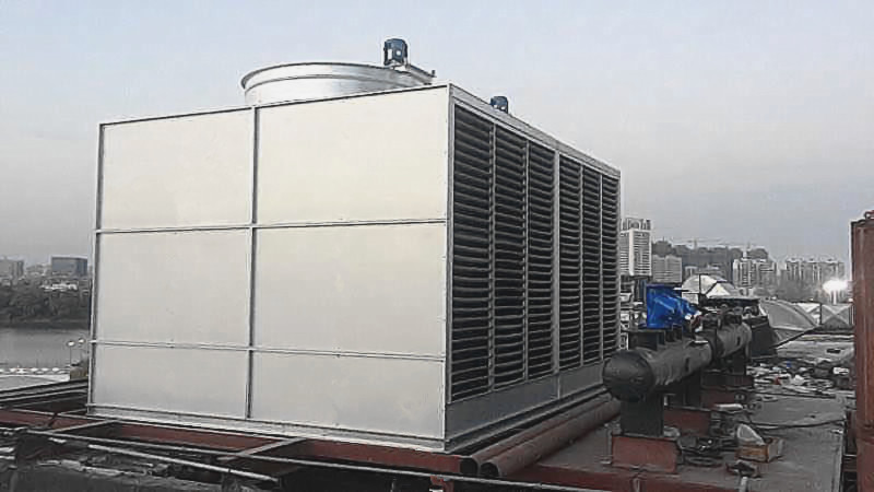 全钢横流式冷却塔