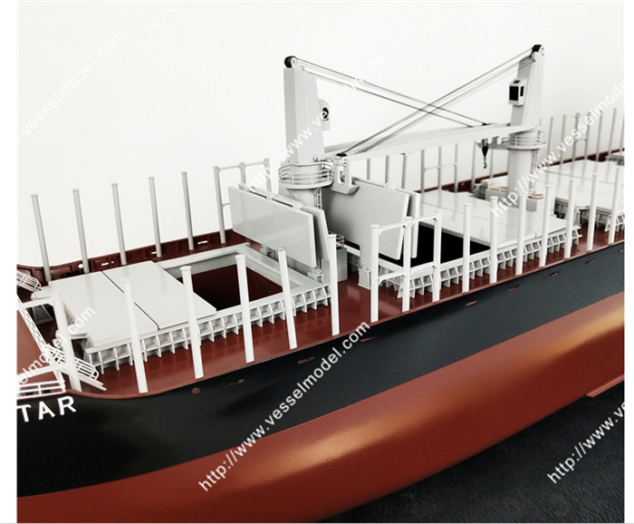 120cm散货船船舶模型 仿真散货船船舶模型制作 海艺坊船模工厂