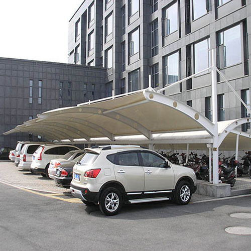 膜結構汽車棚案例展示