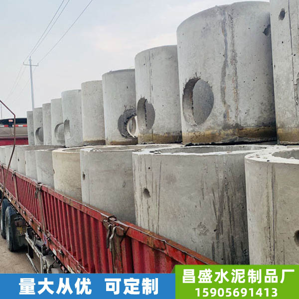 宁波某客户采购的水泥检查井已发货