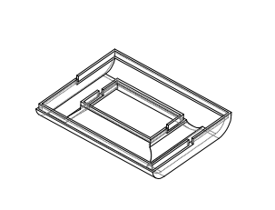 新模 XW-2318   SQ-2318H-1 SQ2318外殼   磁環外殼 LCP4008料