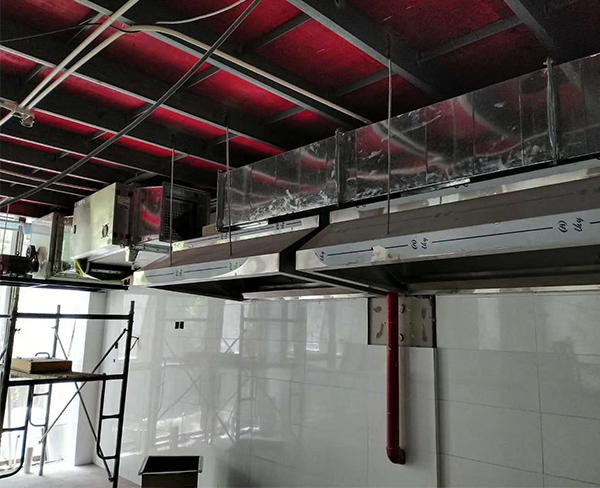 天珑广场物业食堂排烟施工图