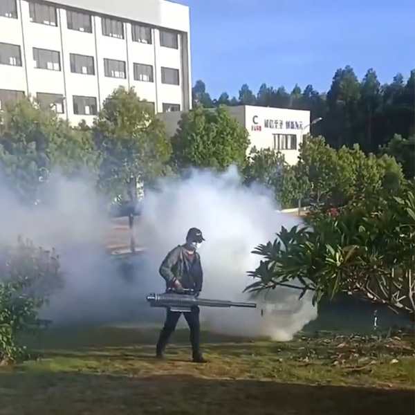 高溫?zé)熿F除蟲(chóng)現(xiàn)場(chǎng)