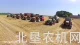 7台拖拉机共同作业