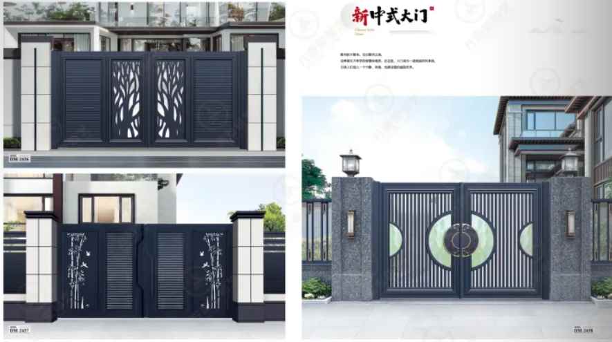 新中式大门