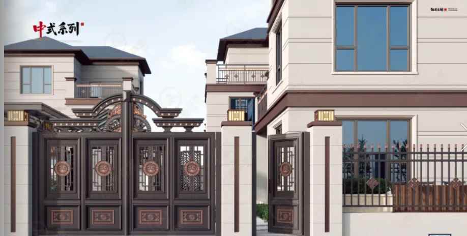 新中式大门