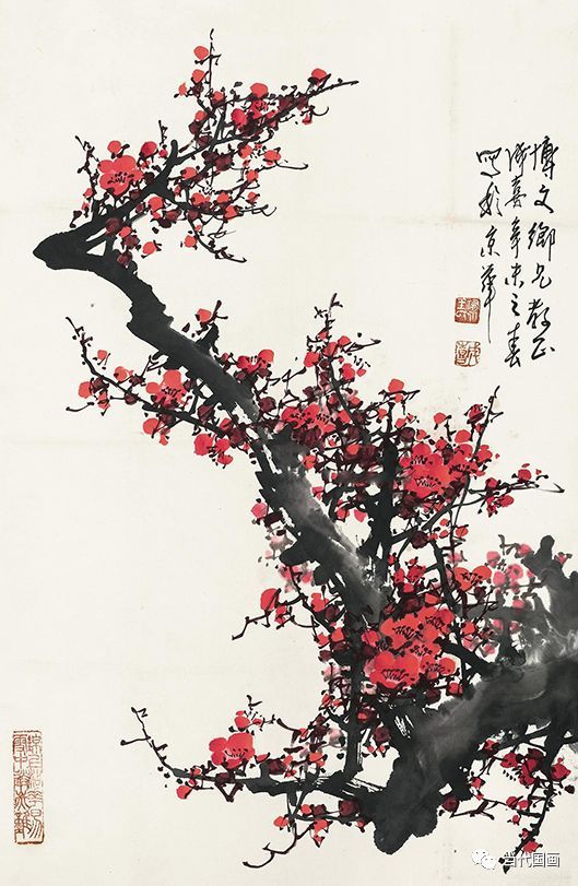 王成喜梅花作品鉴赏