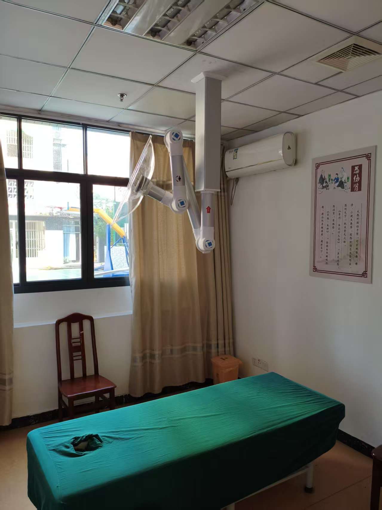 三明市中西医结合医院艾灸排烟系统