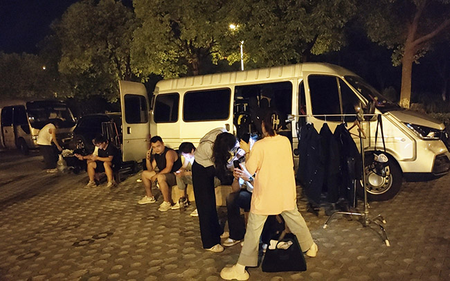 影视拍摄用车展示