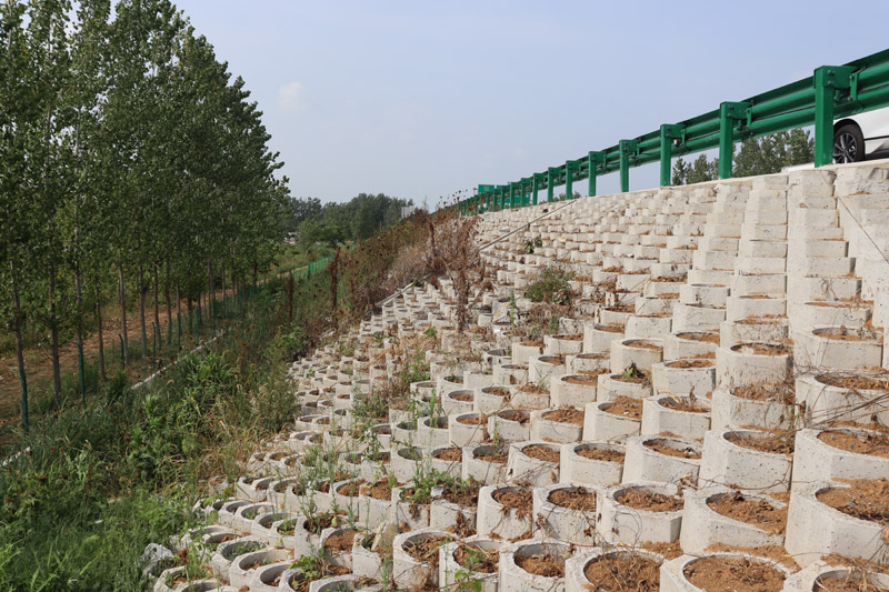 坡改平生态护坡砖工程案例