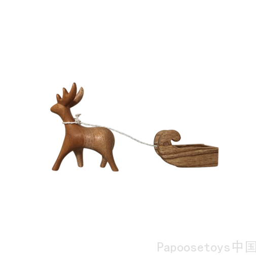 Wooden Reindeer and Sleigh.png