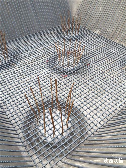 (1)承台钢筋绑扎