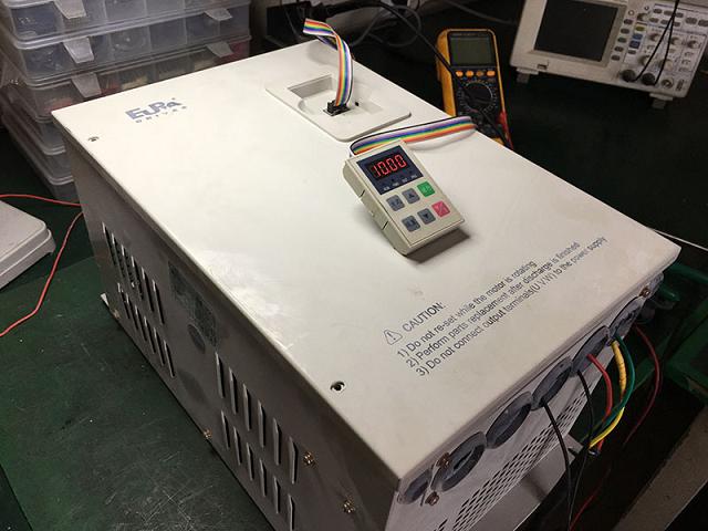 海利普75KW变频器维修中