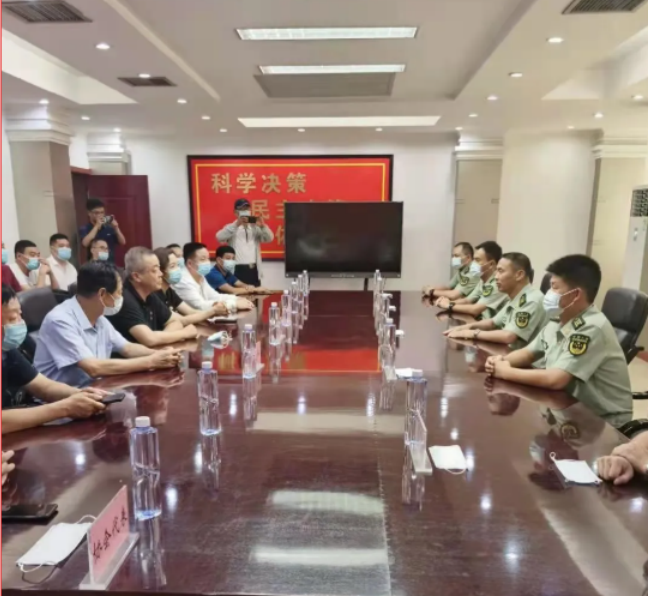 庆“八一” 商会拥军活动火热进行中