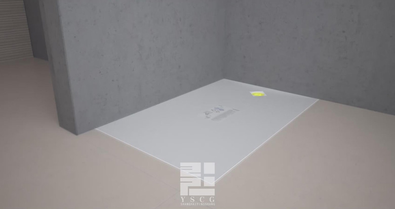 整体淋浴房安装防水动画