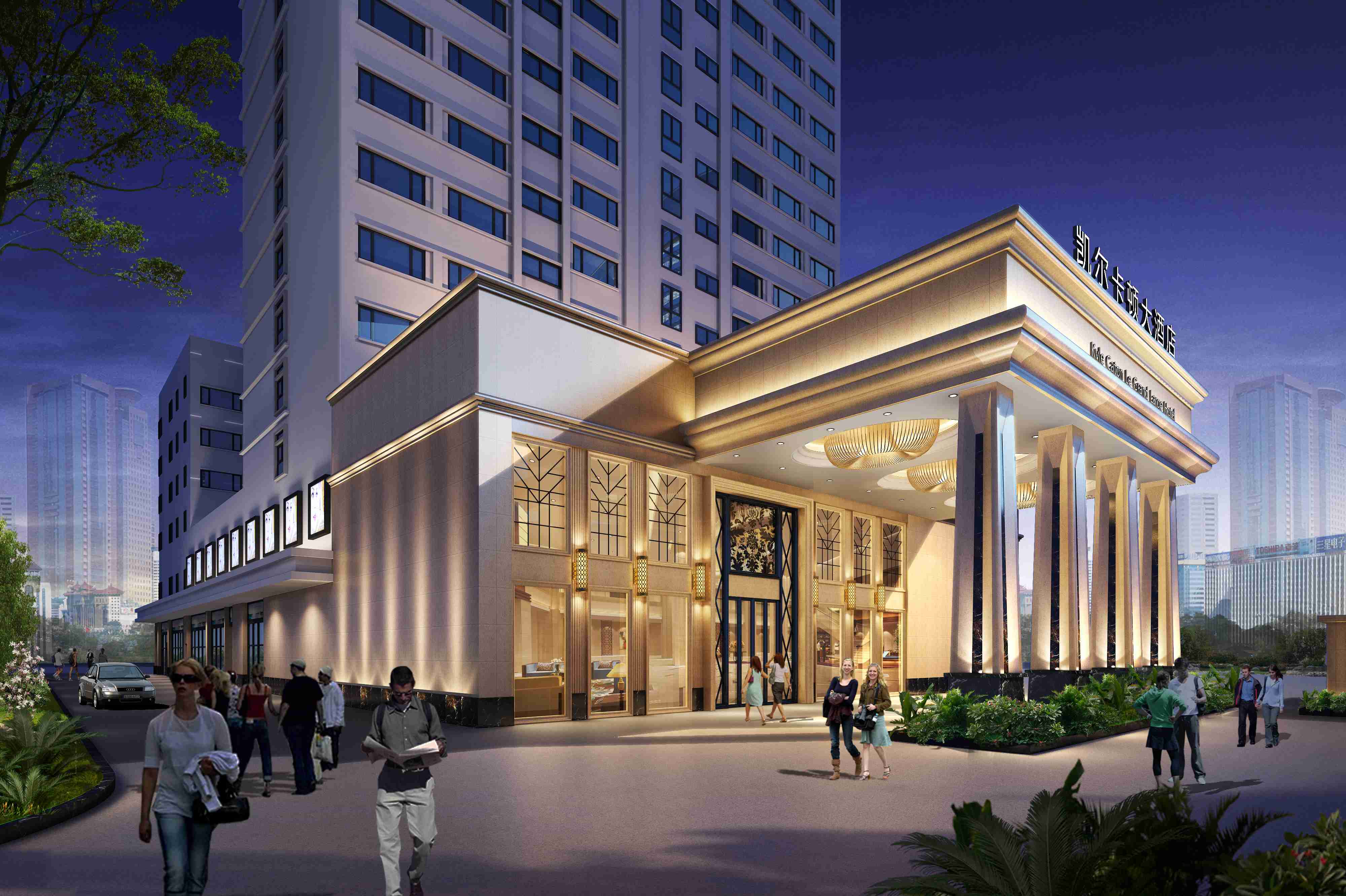 广州卡尔顿精品酒店精装修