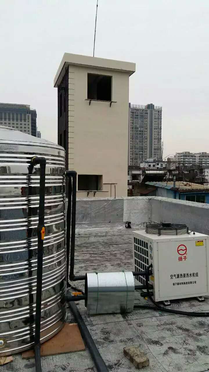 消防大队官兵洗浴用水实例